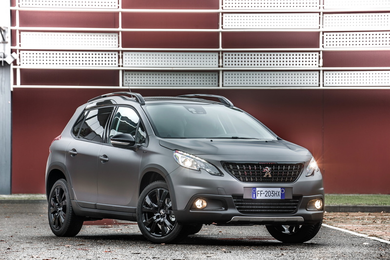 peugeot, 4K, matt, 2017, 2008, black