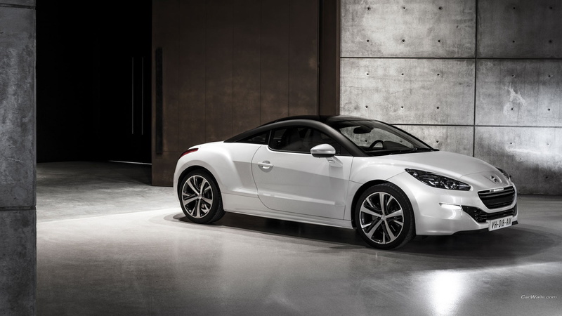 single object, wealth, luxury, Peugeot RCZ, flooring, toy car, 1080P, modern, car, land vehicle, built structure, indoors, Peugeot, mode of transportation