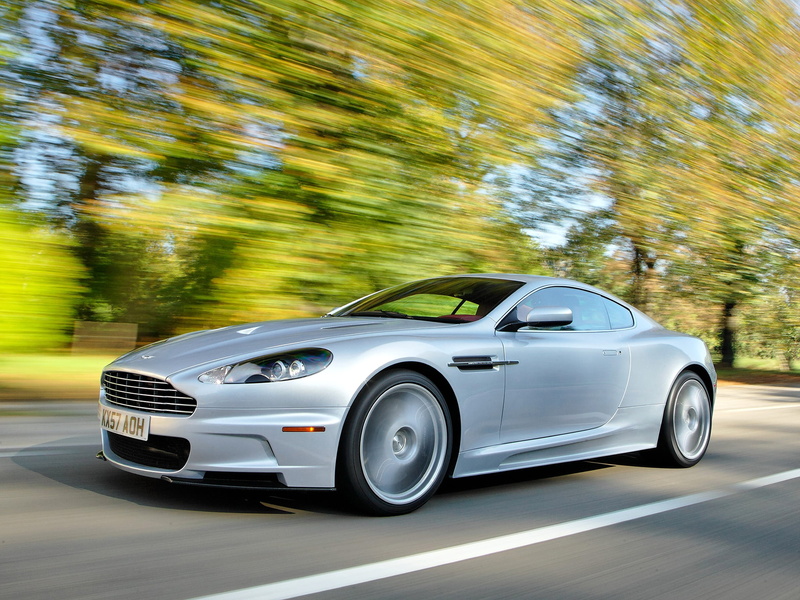 mode of Transport, supercar, silver metallic, front View, 1080P, power, plant, motor Vehicle, spinning, blurred motion, modern, aston martin, road, land Vehicle