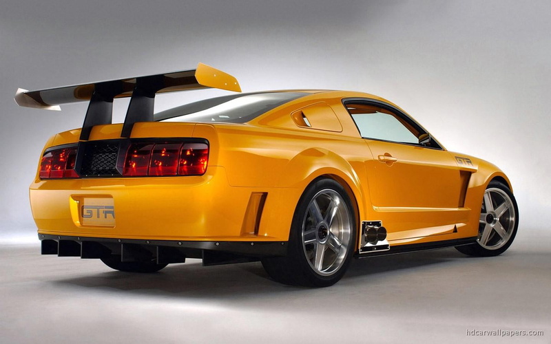 cars, 720P, gtr, ford, 2005, mustang, yellow