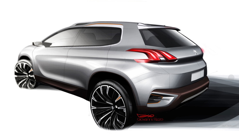 Peugeot Urban Crossover, 1080P, car, concept cars