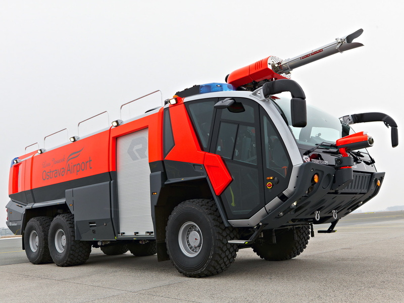 firetruck, panther, 2005, rosenbauer, 1080P, 6x6