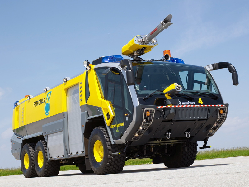 2005, firetruck, panther, rosenbauer, 1080P, 6x6