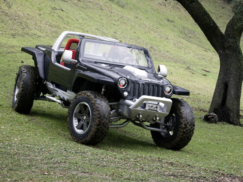 offroad, hurricane, concept, 4x4, 2005, jeep, 720P