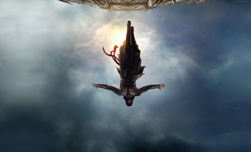 jumping, flying, vitality, low angle view, best movies of 2016, full length, body part, mid-air, young adult, human arm, one person, limb, sky, outdoors