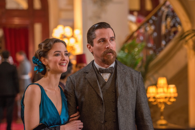 front view, Christian Bale, indoors, focus on foreground, adult, portrait, women, The Promise, young adult, best movies, happiness, smiling, emotion, well-dressed