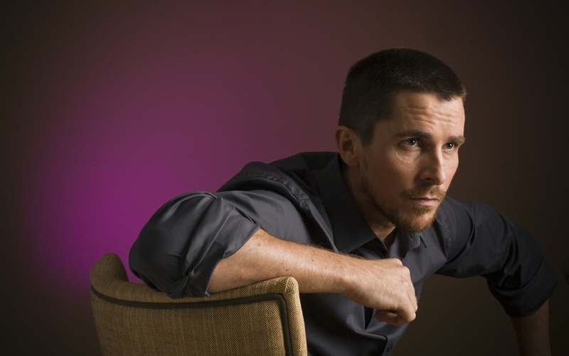 confidence, adult, portrait, contemplation, one person, studio shot, business, 2K, looking at camera, christian bale, indoors, serious, mid adult, beard