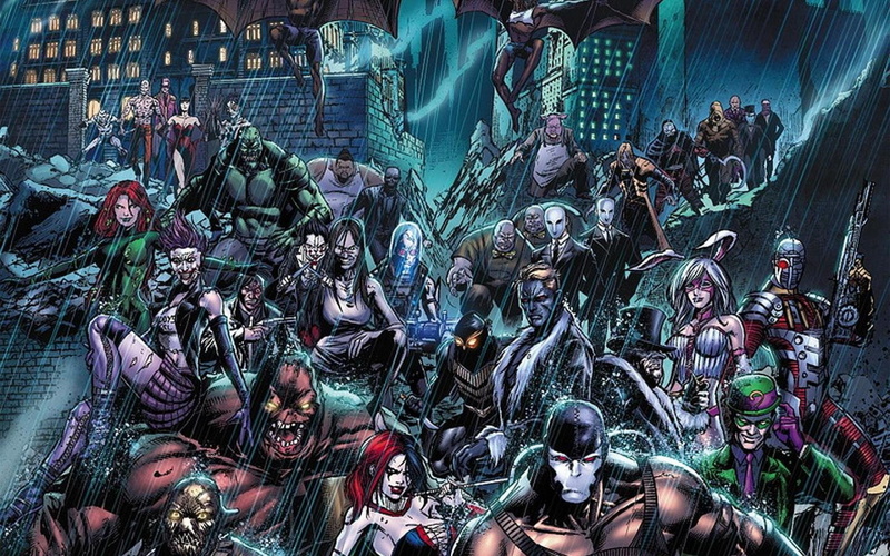 evil, forever, war, batman, dc comics, d c, arkham, crossover, 1080P