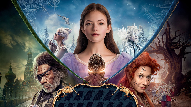 8K, fantasy, poster, Helen Mirren, Morgan man, The Nutcracker and the four kingdoms, The Nutcracker and the Four Realms, Mackenzie Foy