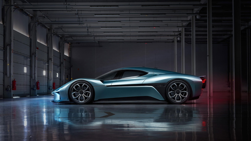 Electric cars, 4K, 4K, NIO EP9, Worlds Fastest, Supercar