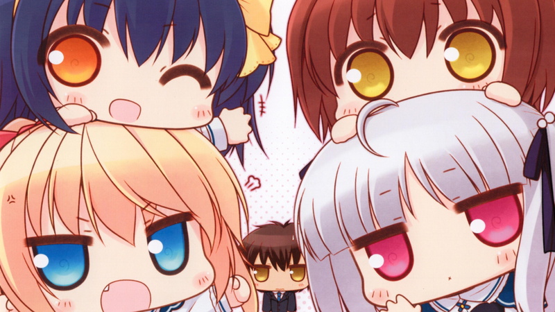 4K, anime, absolute duo