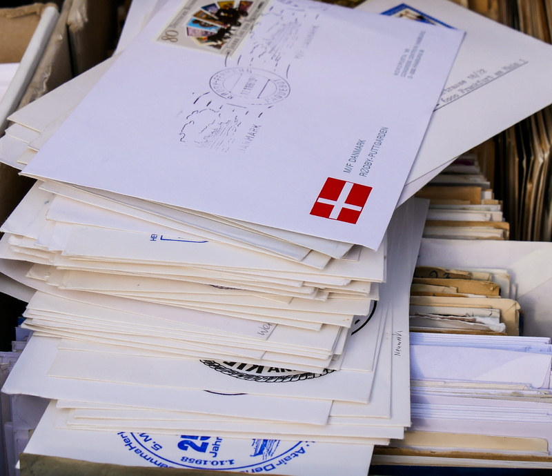 paper, large group of objects, paperwork, learning, folders, correspondence, denmark, table, still life, day, greetings, collector, top, post, send, book
