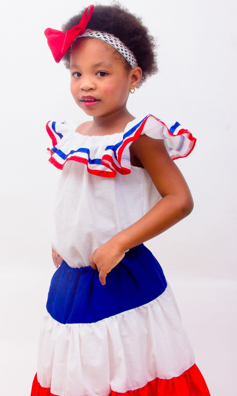three quarter length, cape, happiness, hat, childhood, smiling, lifestyles, innocence, Girl, beautiful, leisure activity, Dress, indoors, red with blue