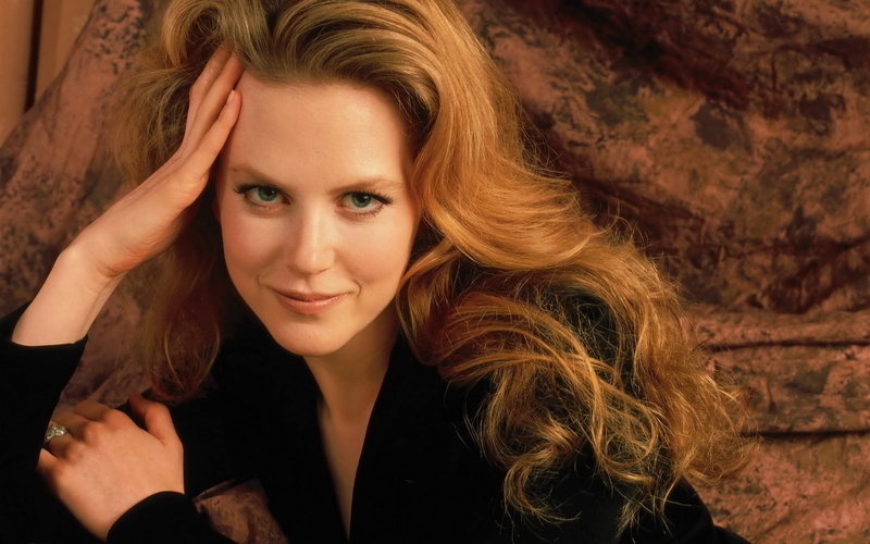 smile, nicole, kidman, girl, woman, 1080P, blonde