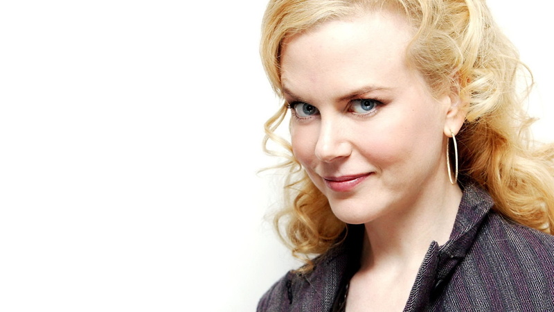 Nicole Kidman, 1080P, celebrity, actress, face, portrait, women, simple background, blonde