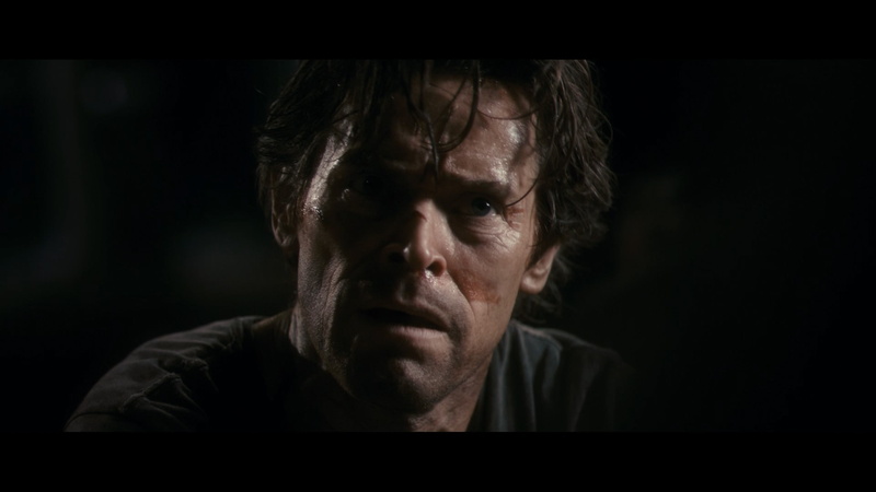 black background, headshot, human face, serious, emotion, dark, contemplation, portrait, front view, business person, 1080P, movies willem dafoe, one person