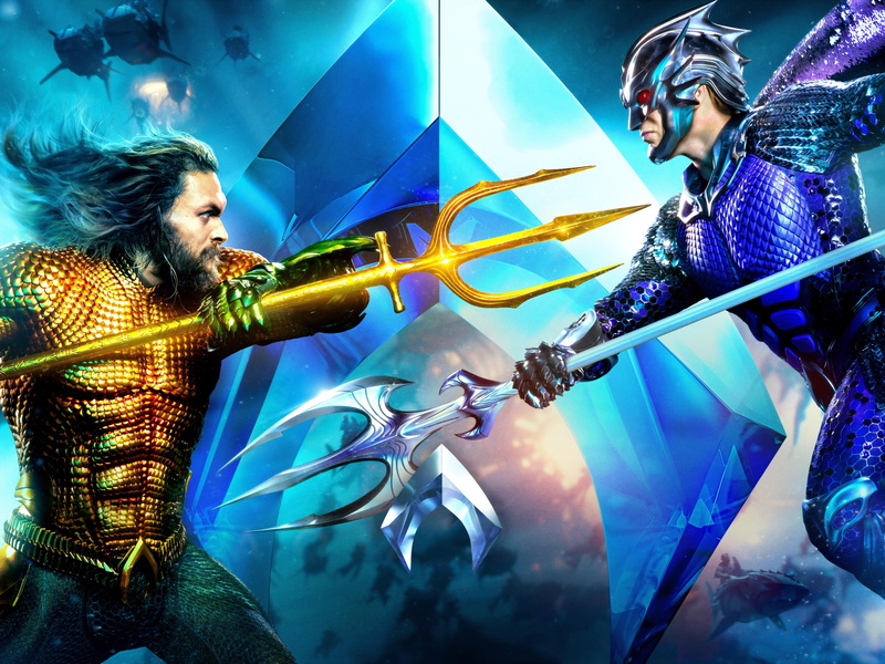 fight, aquaman, 8K, master, ocean