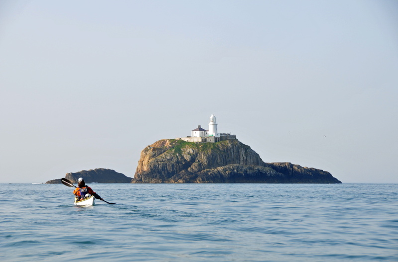 bishop, rock, archipelago, smallest, 4K, island