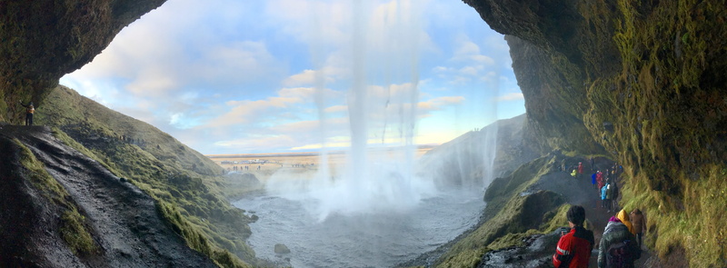 eruption, scenery, rock, people, long exposure, ocean, sea, person, waterfall, coast, non-urban scene, travel, leisure activity, geyser, beauty in nature