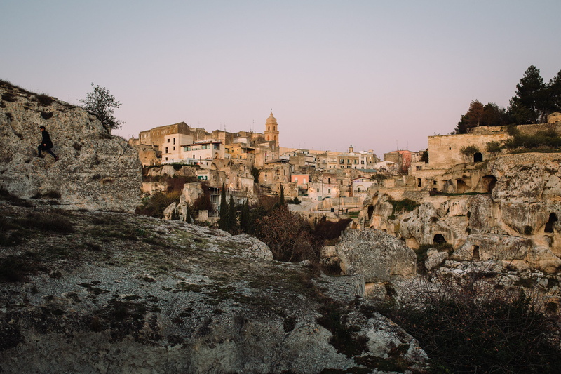 tree, paradise, history, beside, sunset, daytime, yellow, ancient civilization, travel, building exterior, old, day, outdoors, old ruin, town, sky, cliff