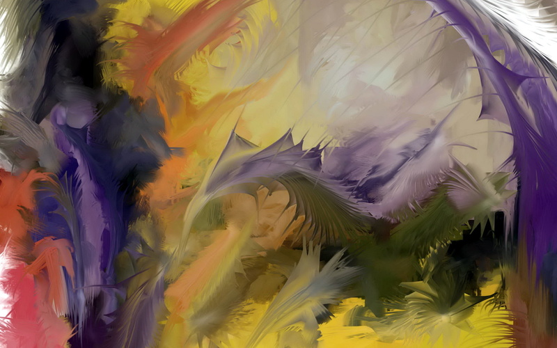 abstract, purple, art and craft, feather, multicolored, picture, creativity, bouquet, outdoors, flowering plant, multi colored, style, paint, fragility