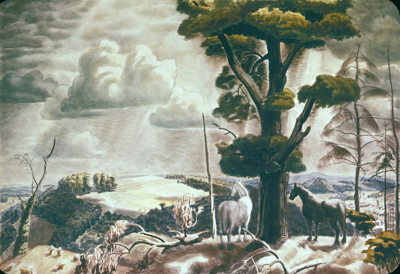 legionarism, 1931, August, The Art of Charles Burchfield, 2K