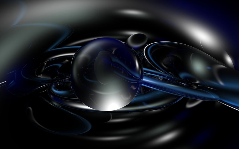 water, shape, kitchen utensil, body, close-up, spoon, backgrounds, 720P, blue, digital art, indoors, shapes, render, smoke - physical structure, tangled