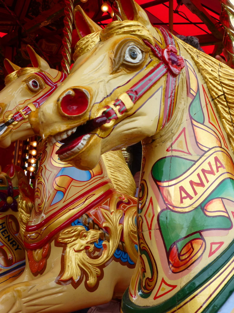 leisure, Merry, Horse, mythology, attraction, happy, merry-go-round, Fairground, carnival, wooden, architecture, no people, multi colored, mystery, amusement park ride