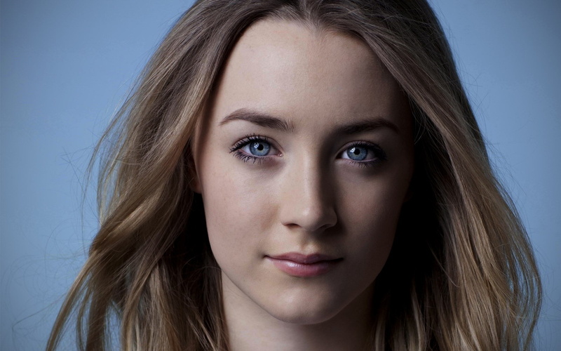 women, 1080P, hairstyle, long hair, blue background, contemplation, teenager, close-up, body part, portrait, brown hair, adult, looking at camera, young adult