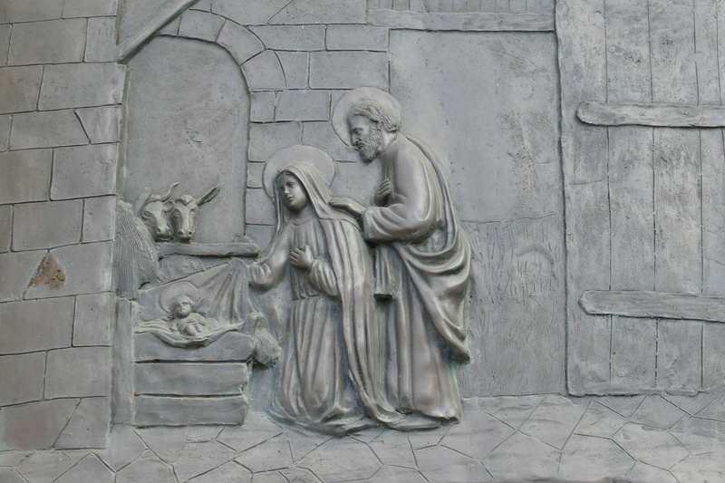 ox, image, maria, history, spirituality, male likeness, christmas time, representation, no people, holy, wall - building feature, the past, religion, 5K