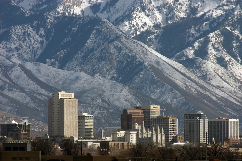 mountains, animals, architecture, 1080P, bilding, saltlakecity