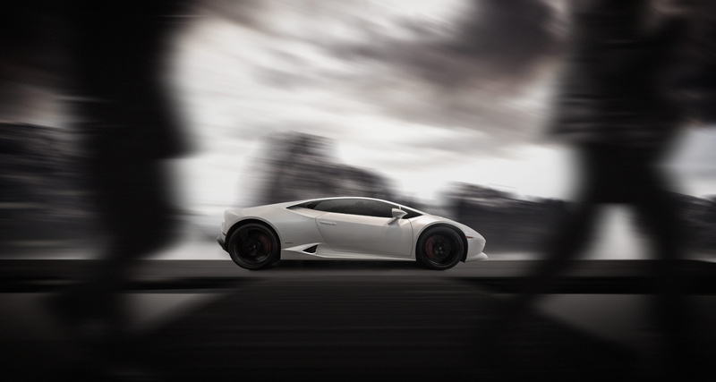 selective focus, road, street, beverlyhills, blurred motion, on the move, transportation, lambo, white, clean, california, automotive, outdoors, 5K, ca