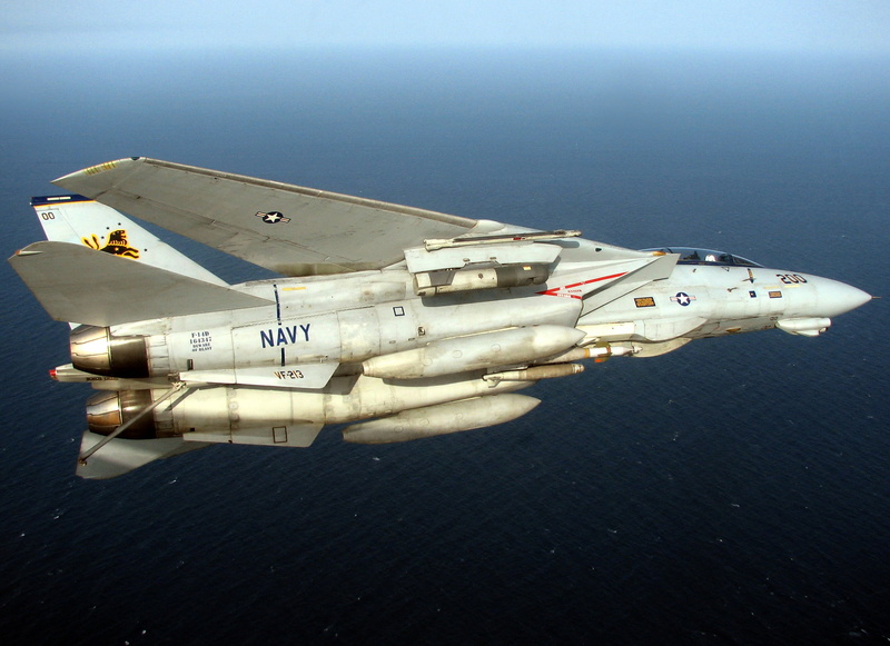 sea, jet, day, armed Forces, weapon, fighter Plane, f-14, military, transportation, 1080P, flight, navy, nature, water, air Vehicle, flying, aerospace industry