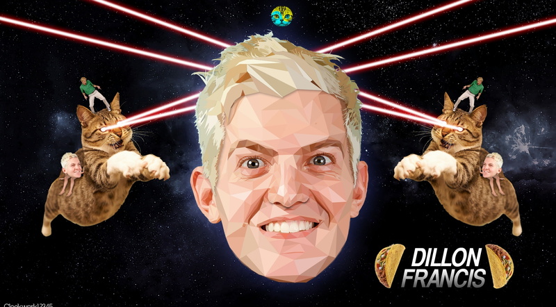 portrait, front view, human representation, headshot, dillon francis, triangulation, celebration, dillon, idgafos, art and craft, communication, one person