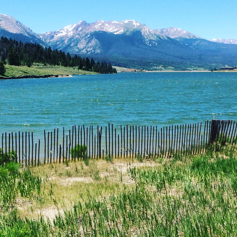 barrier, united states, day, land, mountains, water, tranquil scene, lake, mountain range, fence, 1080P, tranquility, scenics - nature, plant, non-urban scene