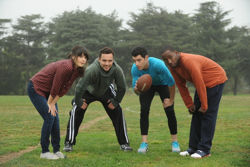 Zooey Deschanel, Lamorne Morris, Jessica Day, TV Show, Winston Bishop, Max Greenfield, Schmidt (New Girl), Nick Miller, New Girl, Jake Johnson, 1080P