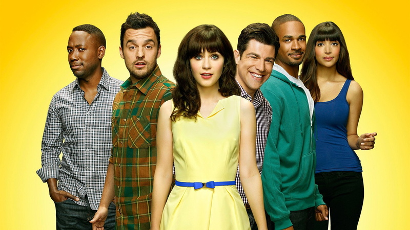 New Girl, Schmidt (New Girl), Jake Johnson, 1080P, Zooey Deschanel, TV Show, Hannah Simone, Nick Miller, Lamorne Morris 	Lamorne Morris, Jessica Day, Max Greenfield