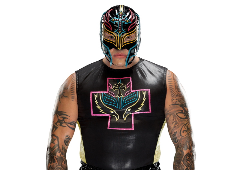 mask, tattoo, Rey Mysterio, 2K, WWE, wrestler