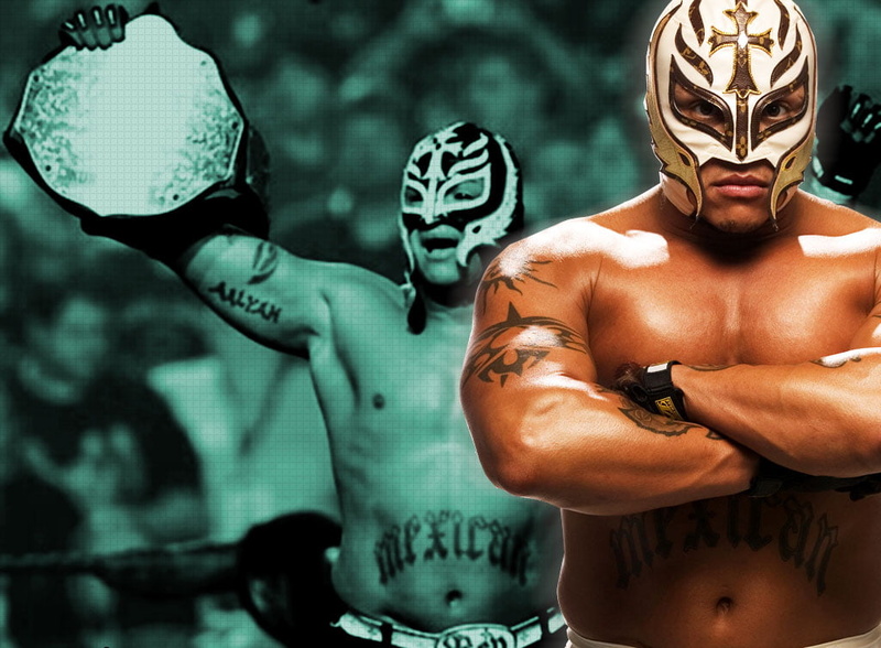 athlete, shirtless, wrestler, sportsman, rey mysterio, sport, superstar, men, rey, competition, muscular build, vitality, waist up, exercising, WWE, art