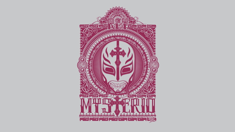 fan, grey, hd, Fan Art, art, mysterio, 1080P, sports, background, wrestling