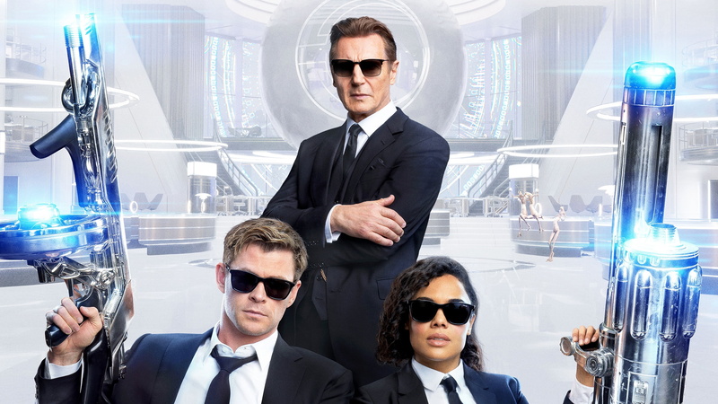Men In Black: International, Chris Hemsworth, Tessa Thompson, Liam Neeson, 2K