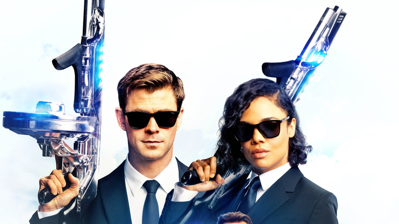 Men in Black: International, 5K, Chris Hemsworth, Tessa Thompson, Movie