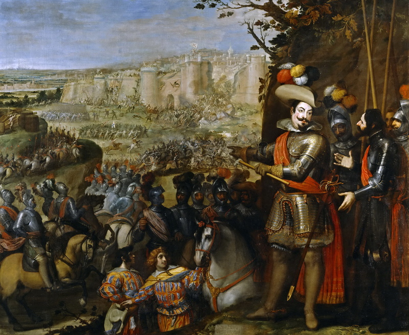 army, fortress, Vincenzo Carducci, picture, The Capture Of Rheinfelden, battle genre, 1080P, siege