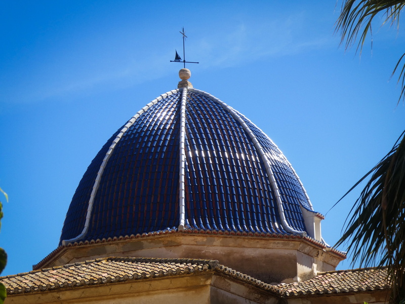 valencian, community, low angle view, 4K, clear sky, church, architecture, religion, coast, alicante, government, office building exterior, blue, built structure