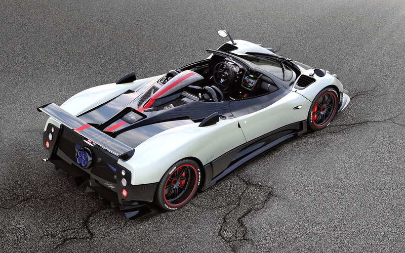 convertible, 720P, pagani, cars, white, hd, coupe, zonda