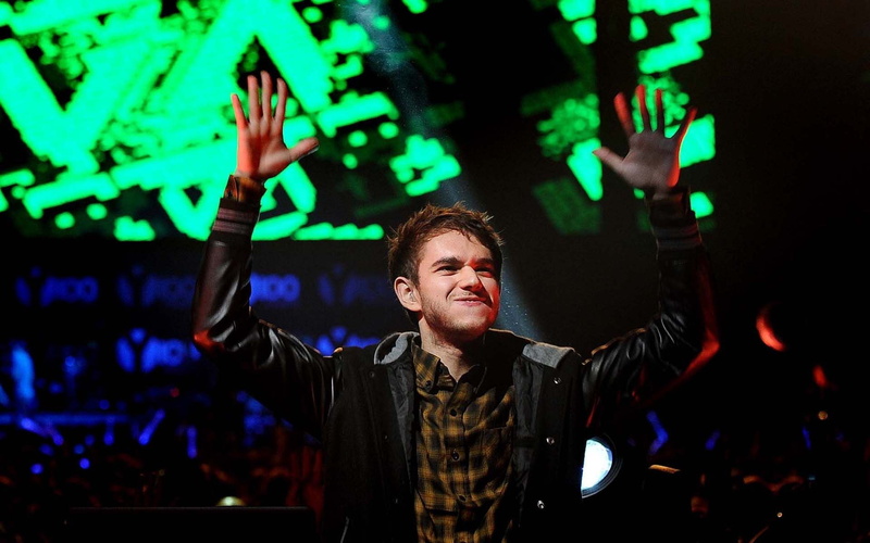 performance, one person, festival, night, event, human arm, cheerful, 1080P, music, arts culture and entertainment, smiling, zedd, arms raised, music festival