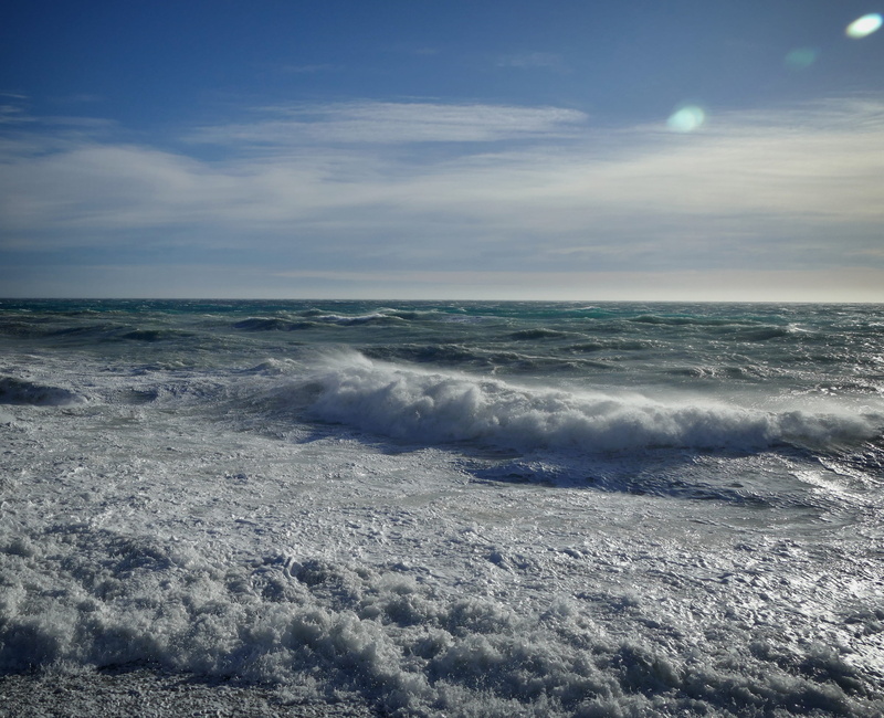 aquatic sport, wind, horizon, power in nature, bordighera, motion, horizon over water, surfing, sea, nature, tranquility, storm, outdoors, 4K, sport, italy