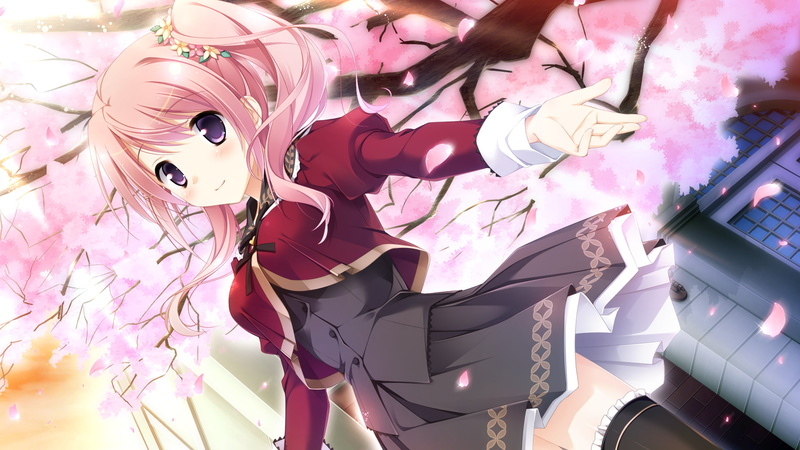toy, anime girls, close-up, nature, creativity, high angle view, Komine Manami, pink color, art and craft, indoors, still life, 1080P, Sakura Mau Otome no Rondo