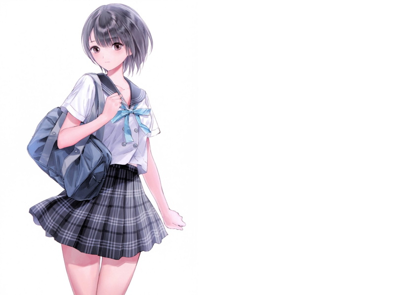 Shirai Hinako, Blue Reflection - Maboroshi ni Mau Shoujo no Ken, 1080P, Video Game