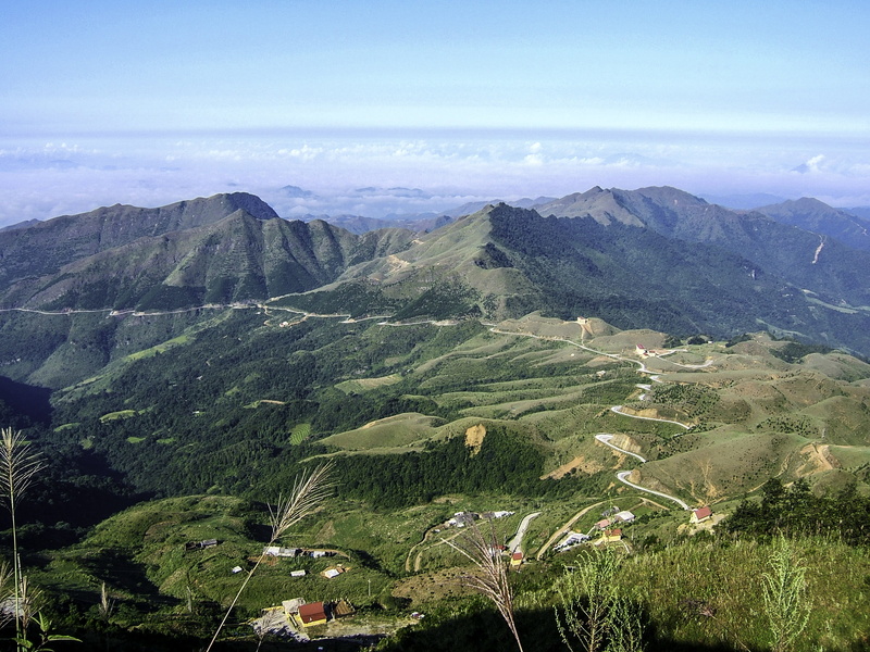 non-urban scene, beauty in nature, scenics - nature, valley, photos, hill, green Color, landscape, plant, mau son, public domain, tranquil scene, tranquility